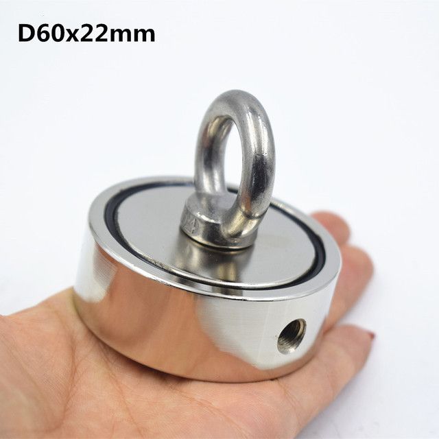 D60x22mm dois furos.