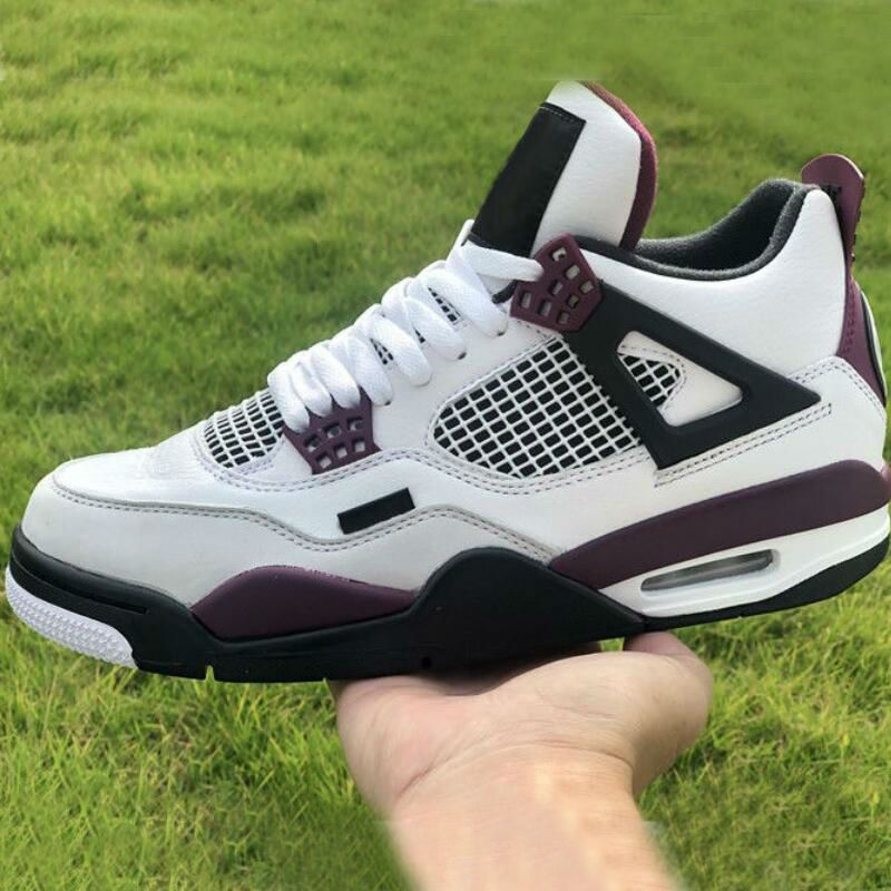 Koop 4 Paname Vrouwen Mannen 4S Basketbal Schoenen Wit Neutraal Grijs Zwart  Bordeaux Parijs Outdoor Sports Sneakers Goedkoop | Snelle Levering En  Kwaliteit | Nl.Dhgate