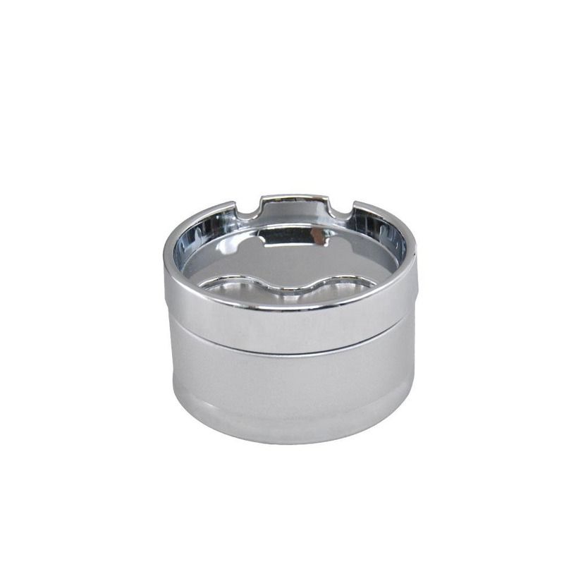 Best Premium Stainless Steel Extinguishing Rotary Lid Ashtray Cigarette