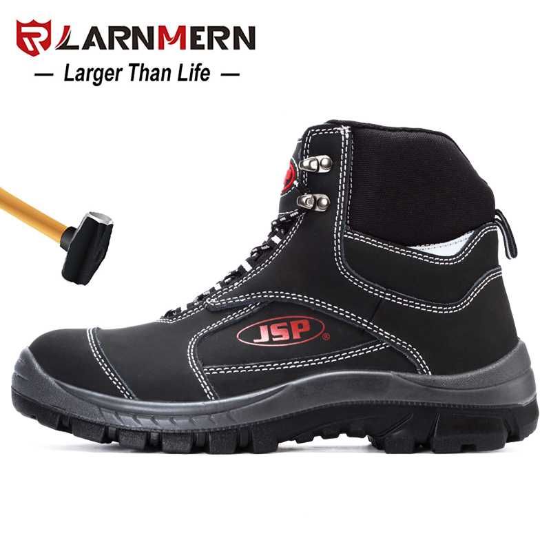 LARNMERN-zapatos de seguridad con punta de acero para hombre, botas  protectoras reflectantes antideslizantes, ligeras y transpirables | Linio  Perú - GE582FA05VROKLPE