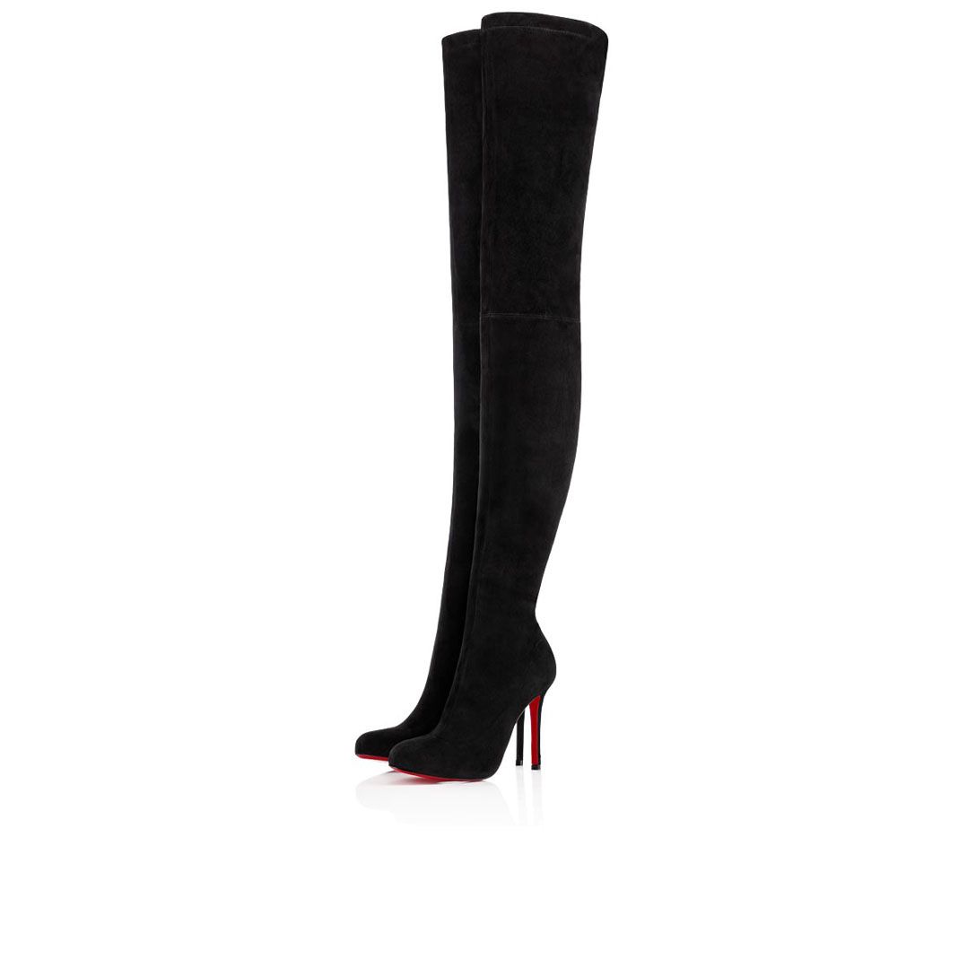 Super Tall Boots Red Bottom Louise Xi 
