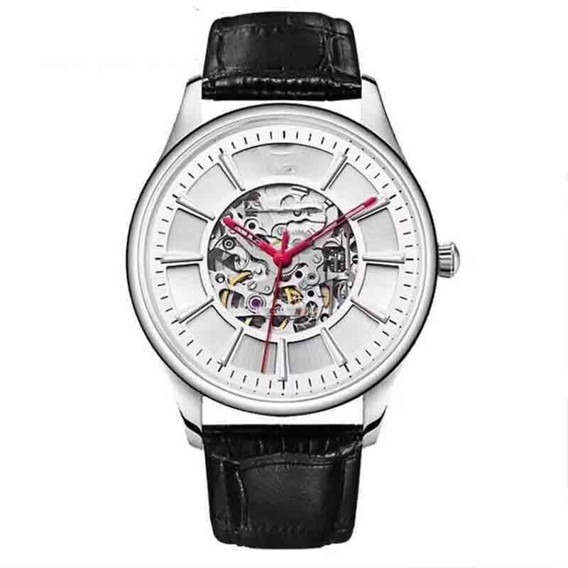 Luxurys Årmánis Heren Designer Riem Retro Authentieke Mannen Mode Holle  Mechanische Horloge Mannelijk Zwart Met Box Ar2072, Klasse Beste Kwaliteit  En Goedkoopste Prijs|DHgate