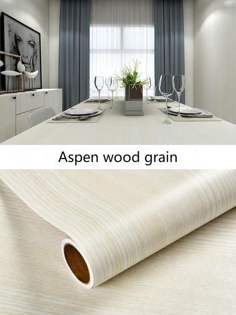 Grão de madeira de Aspen