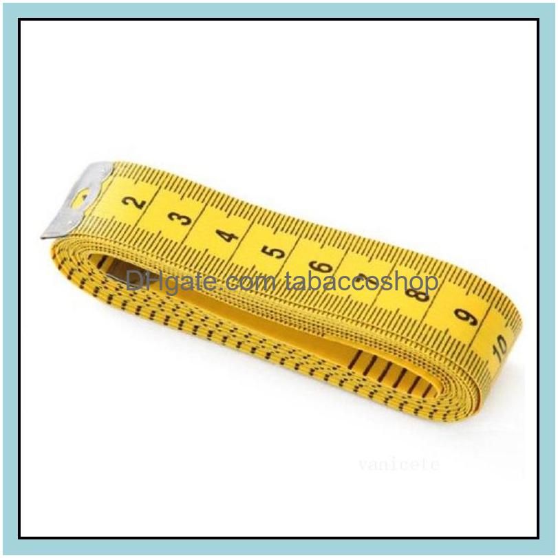 Yellow Soft Tape Measure Measuring Tape Sewing Seamstress 