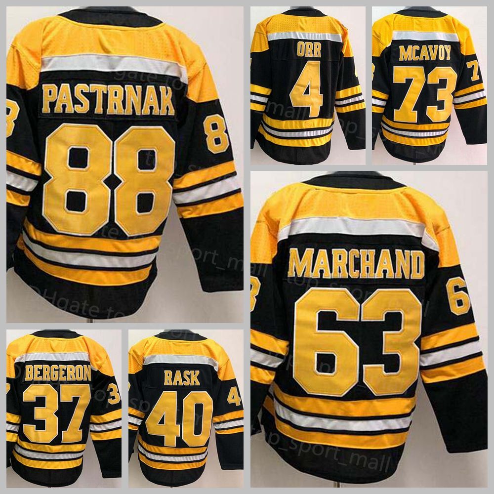 Reverse Retro Patrice Bergeron Jerseys Brad Marchand David Pastrnak Charlie  McAvoy Tuukka Rask Jake DeBrusk Bobby Orr Hockey Taylor Hall Black White  Winter Classic From Top_sport_mall, $19.07