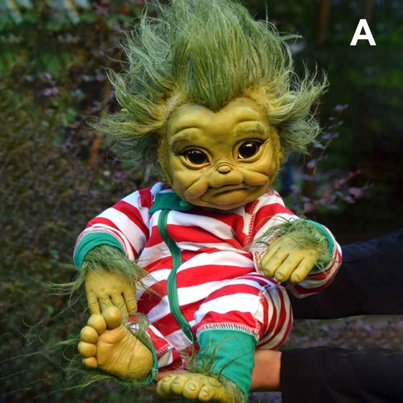 Acheter Pas Cher Nouveau Bebe Reborn Grinch Jouet Realiste Cartoon Doll Simualtion Enfants Et Cadeaux De Noel Drop Shipping Du 46 59 Fr Dhgate
