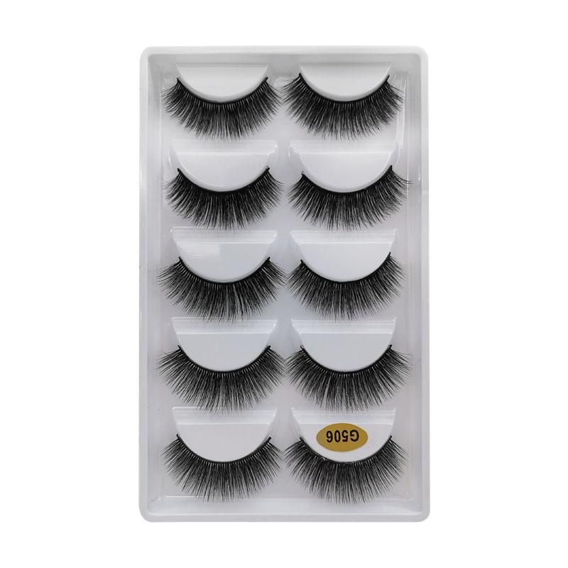 Wimpern 5Pairs G506