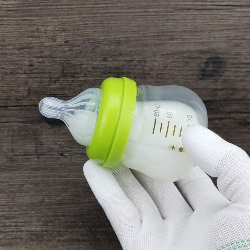 حديثي الولادة زجاجة الطفل البسيطة الحليب 80ml زجاجة الرضاعة الطفل الرضيع الطفل 0 3m منع انتفاخ البطن الصغيرة N0yp 2021 من Hantaotao 144 79ر س موبايل Dhgate