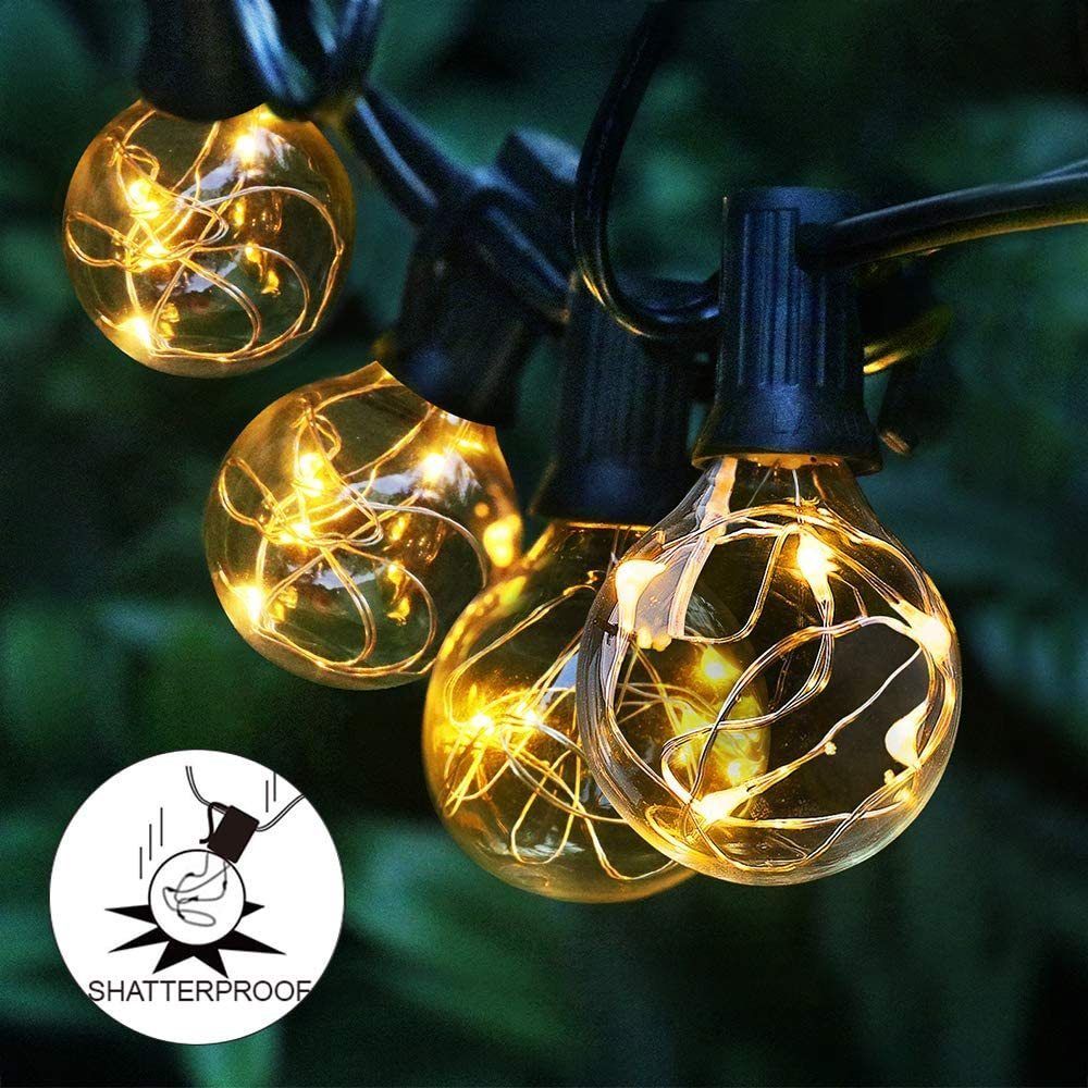 25bulbs دافئ الأبيض الاتحاد الأوروبي التوصيل 220V