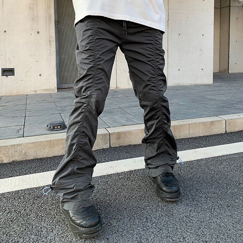Harajuku Elastic Waist Casual Trousers 