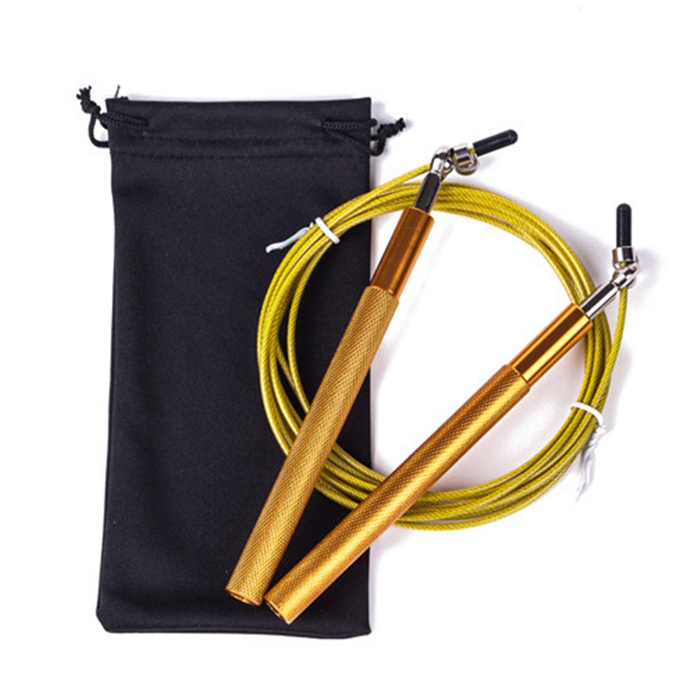 Adjustable Speed Skipping RopeHigh Quality 3m CrossFit Skipping Rope with Bag 