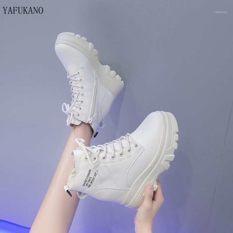 entregar Entrelazamiento yeso Invierno Botas Blancas Zapatillas De Zapatillas De Zapatillas De Moda  Plataforma De Moda Botas De Tobillo