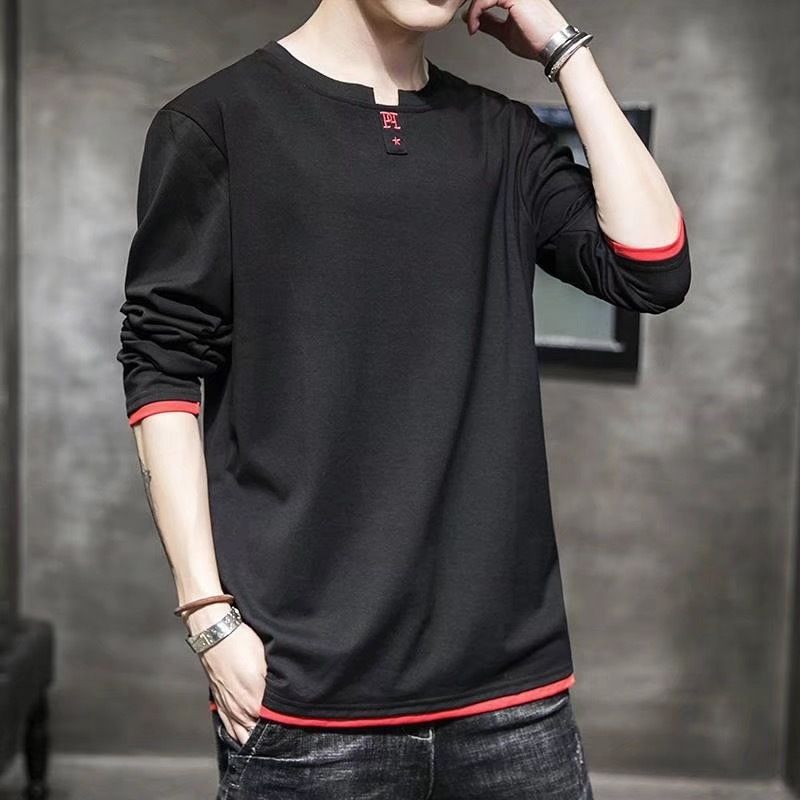 Long Sleeve T Shirt Men S 21 New Spring And Autumn Trend Base Shirt With Top And Blouse Versatile Youth T Shirt Long Sleeve T Shirt Men S 21 New Spring And Autumn Trend Base Shirt With Top And Blouse Versatile Youth T Shirt