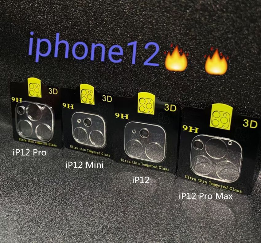 Protector Films 3d 9h Ultra Thin Tempered Glass For Iphone 11 12 Pro Max Back Camera