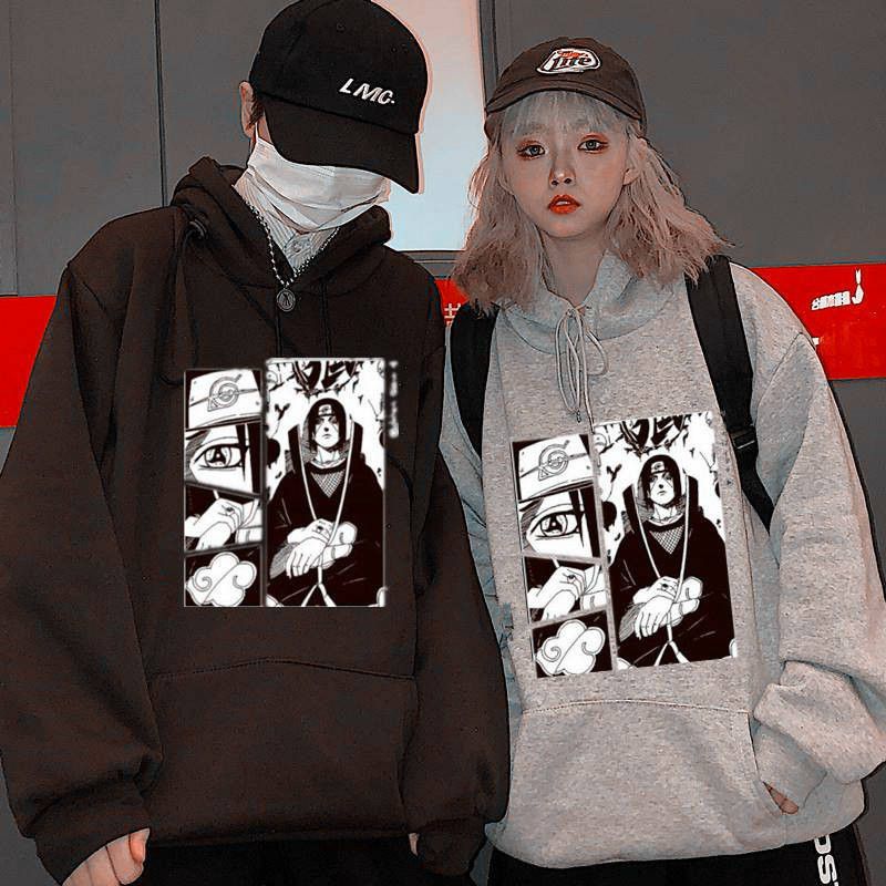 Compra Pareja Otoño Animado De Naruto Sudaderas Con Capucha De Los Hombres  De Las Mujeres De Gran Tamaño De La Camiseta Ocasional De Harajuku Imprimió  La Historieta Tapas Flojas Japón Sudaderas C0929