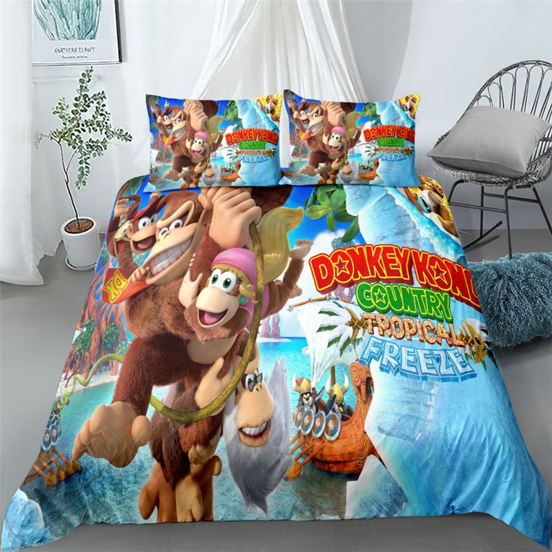Popular Monkey Kong Switch Game Bedding Single Twin Double Queen Cal King Size Bed Linen Set White Duvet Cover Unique Covers From Lifedepartmentstor 23 55 Dhgate Com - Twin Monkey Bedding Popular Monkey Kong Switch Game Bedding Single Twin Double Queen Cal King Size Bed Linen Set White Duvet Cover Unique Covers From Lifedepartmentstor 23 55 Dhgate Com - Twin Monkey Bedding