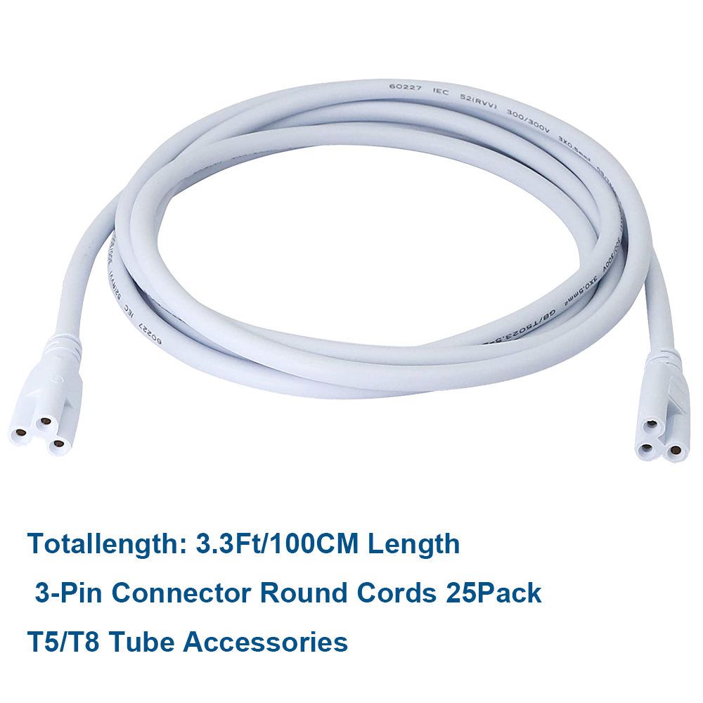 100cm Round extension cords