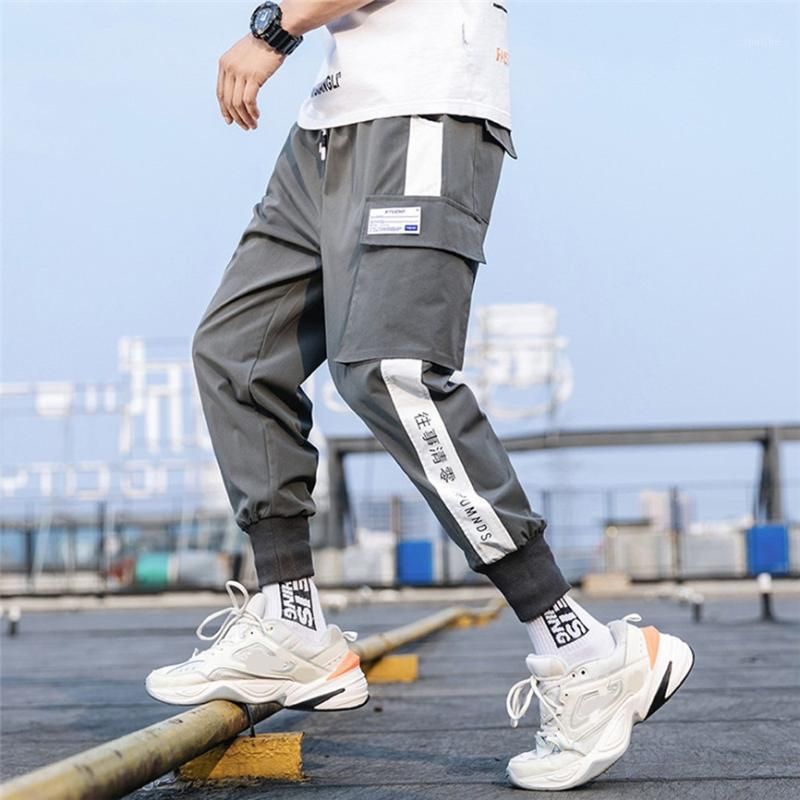 Pantalones De Los Hombres Nuevo Estilo De Moda De Color Puro Pantalones De Los Hombres Nuevo Estilo De Moda De Color Puro