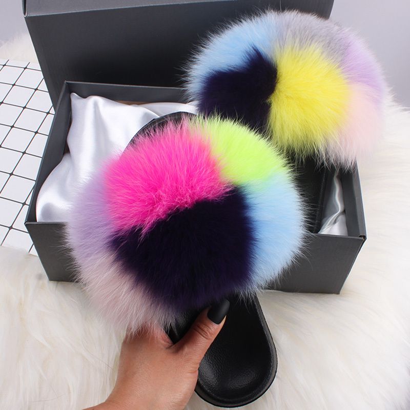 Six Colors Fox Fur