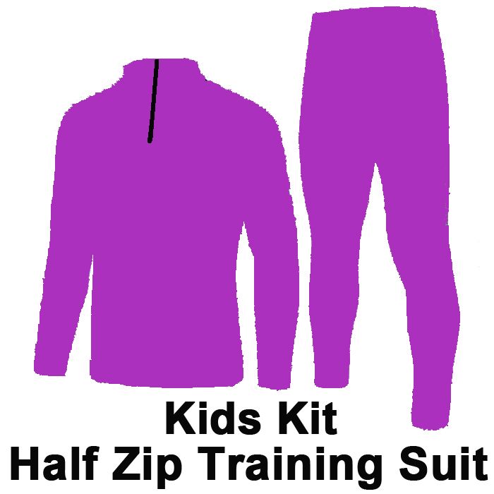 12 - Kids Kit Half Zip