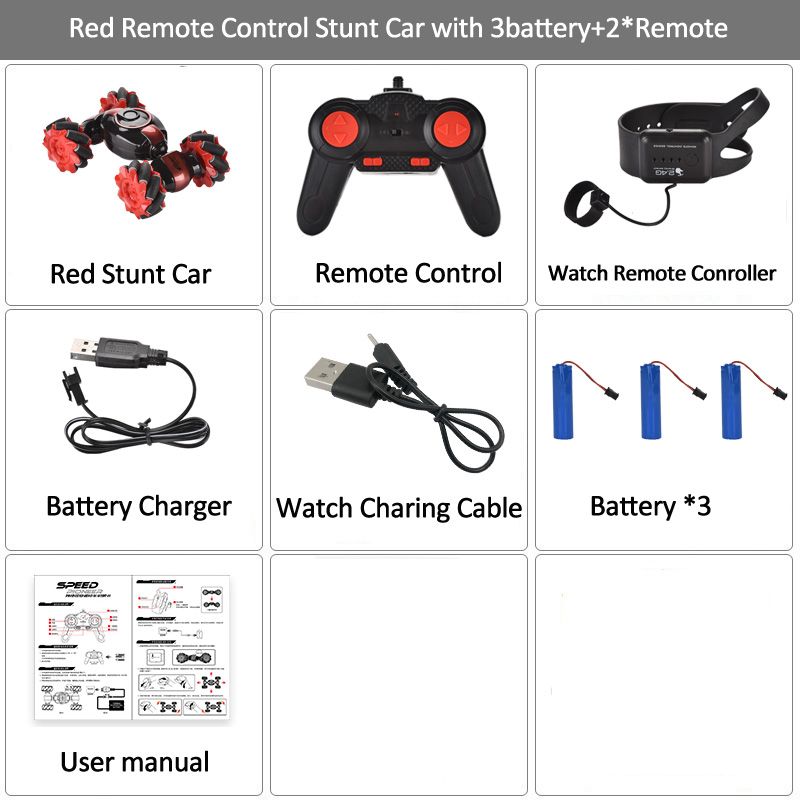 C019S RED 2REMOTE 3B