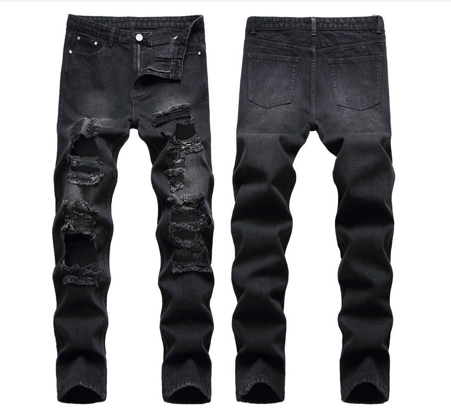 black skinny jeans men