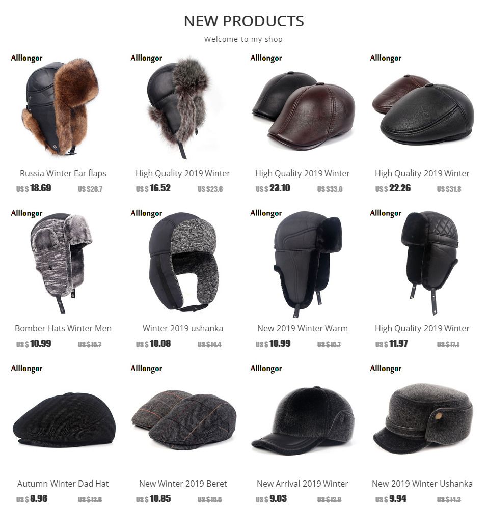 New Thermo Winter Warm Plaid Pilot Cap 