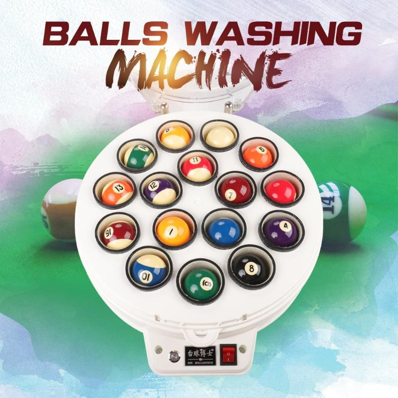 Billiard Balls Ball Wash Machine Pool 16 Snooker 22 Clean Automatic