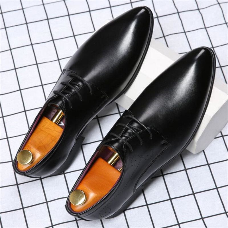 Classic Mens Derby Summer Hollow Out Men Dress Shoes Classic Mens Derby Summer Hollow Out Men Dress Shoes