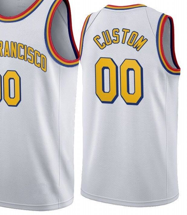 مخصص 2021 مطبوعة 22 Wiggins 5 كيفون لوني 6 ألين Smailagic 7 Eric Paschall Ky Boman Juan Toscano Anderson جيريمي بارس 2021 من New Jersey Store 55 65ر س موبايل Dhgate