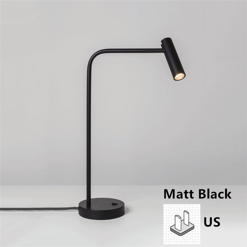 US Plug Matt Black