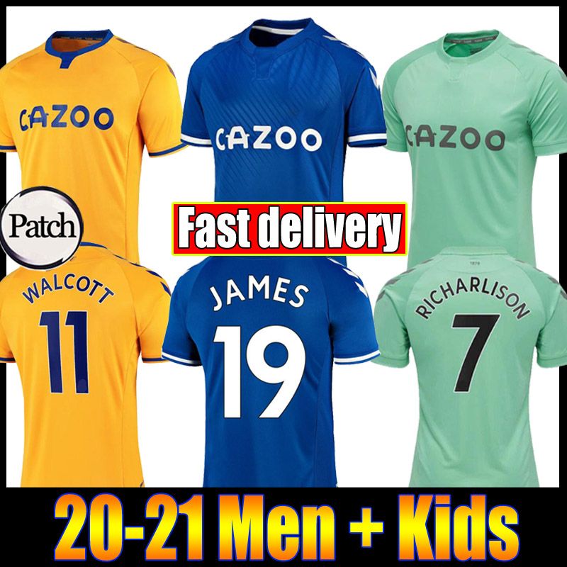 Everton Kit 20/21 Hummel Everton 2021 Third Kit + Stunning Black