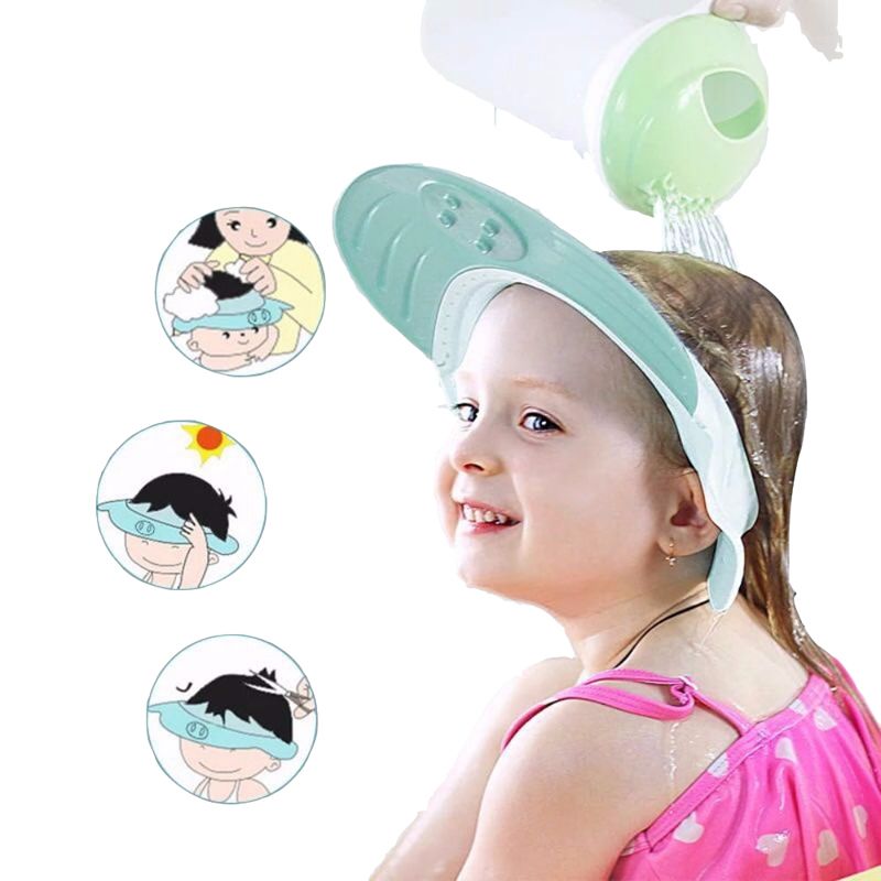 kids shampoo cap