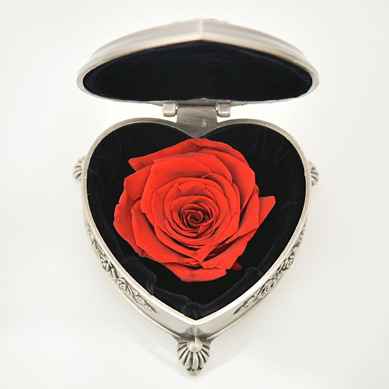 Red Rose Heart Case