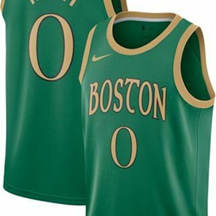 jayson tatum green jersey