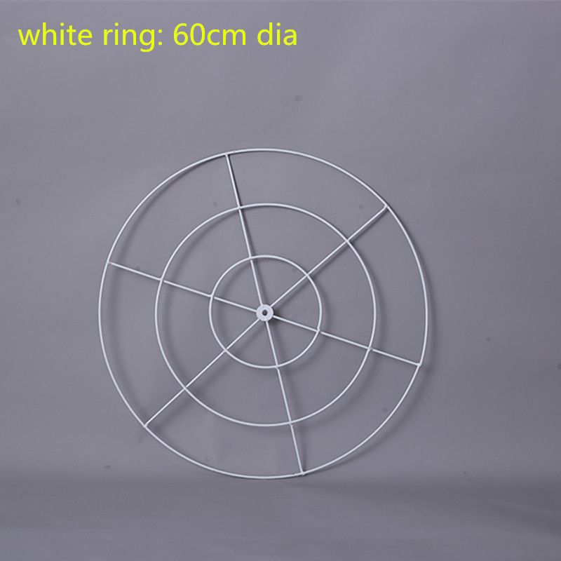 Белое кольцо 60см