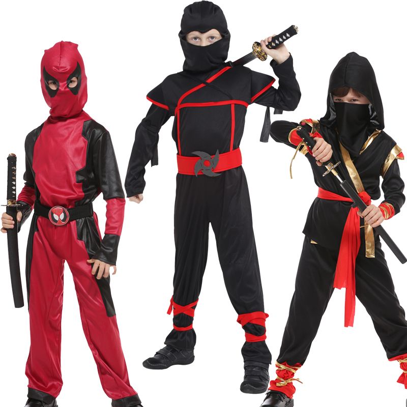 Specialty Clothing, Shoes & Accessories Kids Boy Girl Ninja Costume Warrior  Holloween Outfit Uniform Party Fancy Dress YA9986897