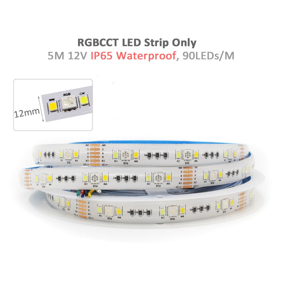 12 V 5m LED Strip IP65