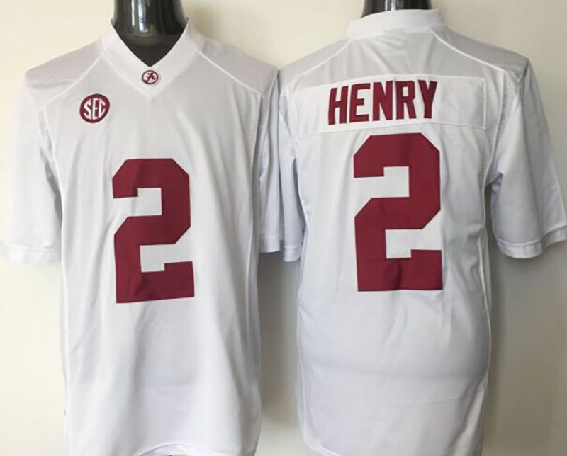 2 Derrick Henry White Jersey