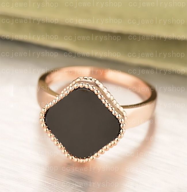 Rose Gold + Black