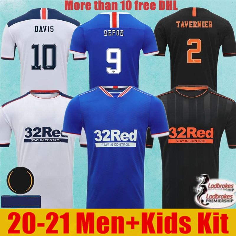 2021 Thai Quality 2020 2021 Glasgow Rangers Fc Third Away Soccer Jerseys 20 21 Defoe Hagi Morelos Tavernier Rangers White Football Shirts Maillot From Xyqity 15 59 Dhgate Com