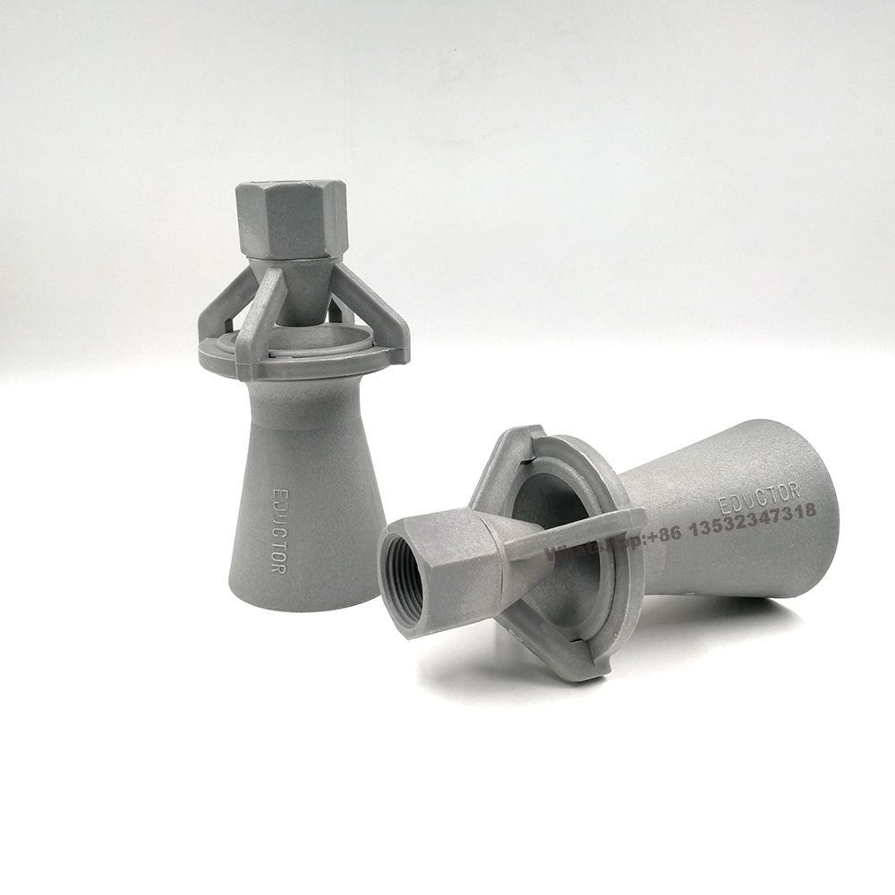 2021 YS PVC Venturi Mixing Water Jet Spray Eductor Nozzle, Tank Venturi