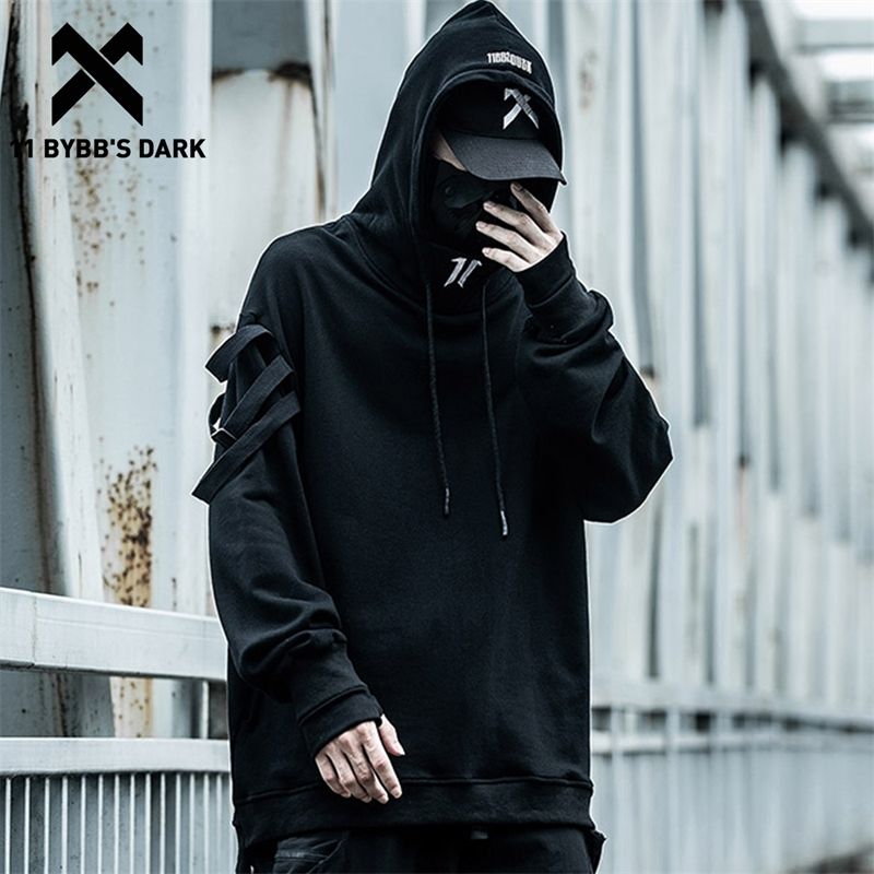 Compra 11 Función Táctica Oscura De Bybb Harajuku Hoodie Hombres Bordado  Ninja Streetwear Hoodie Sudadera Hombre Algodón Jersey Outwear 201113  Barato | Entrega Rápida Y Calidad | Es.Dhgate