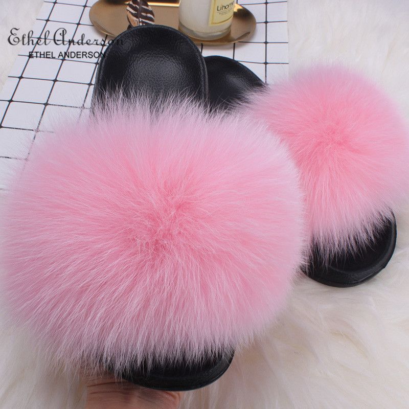Pink Fox Fur