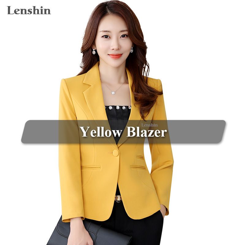 Yellow Blazer