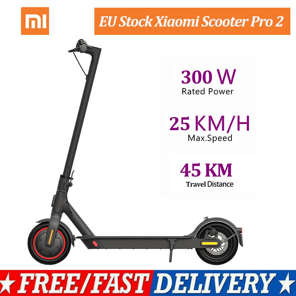 Winkel Voor Steppen Online, 2021 Europese Spot Xiaomi Pro 2 Elektrische  Scooter Draagbare En Opvouwbare Lithiumbatterij Aluminium Frame.45km  Bereik, 600W Maximale Motorvermogen Tegen Prijzen Als 435,89 € Stuk |DHgate