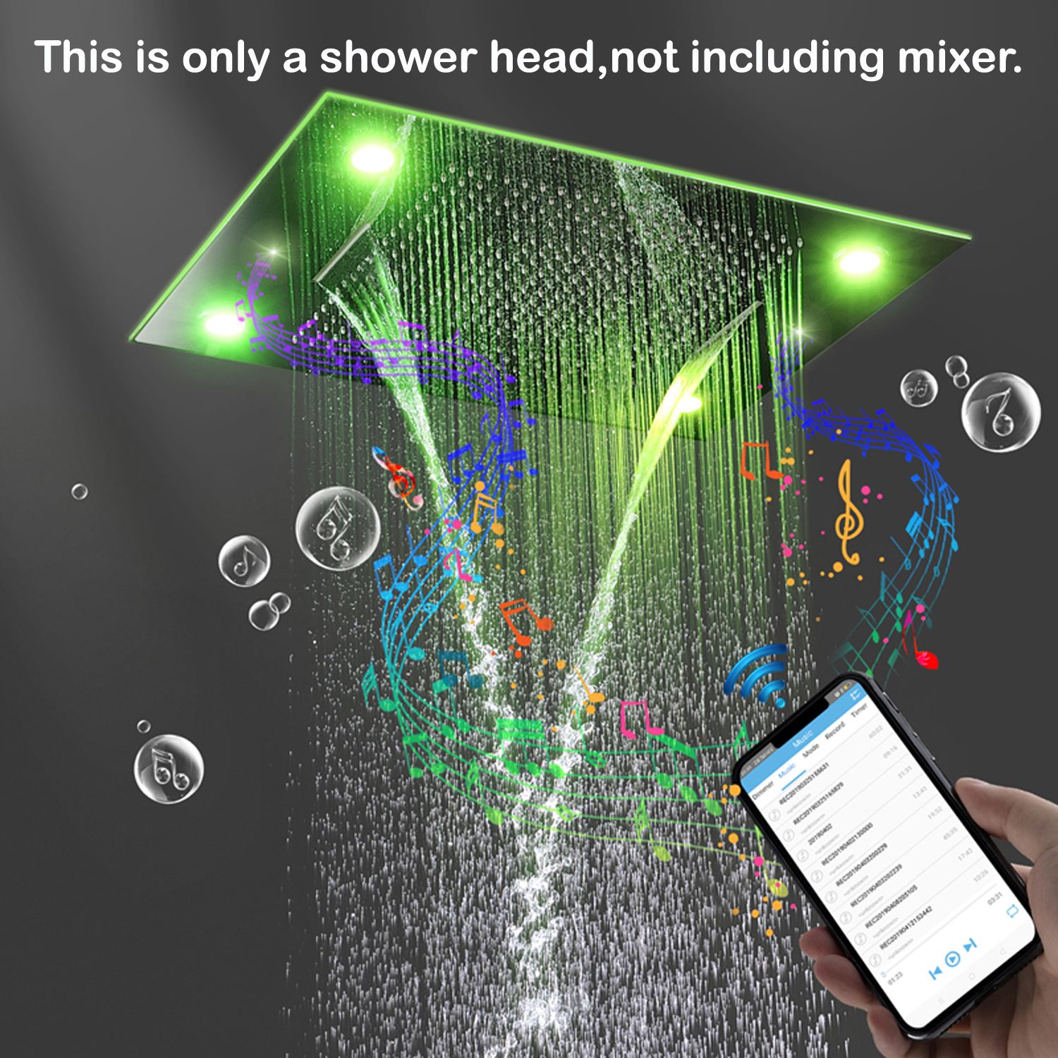 BD012-6-MU SHOWER HEAD