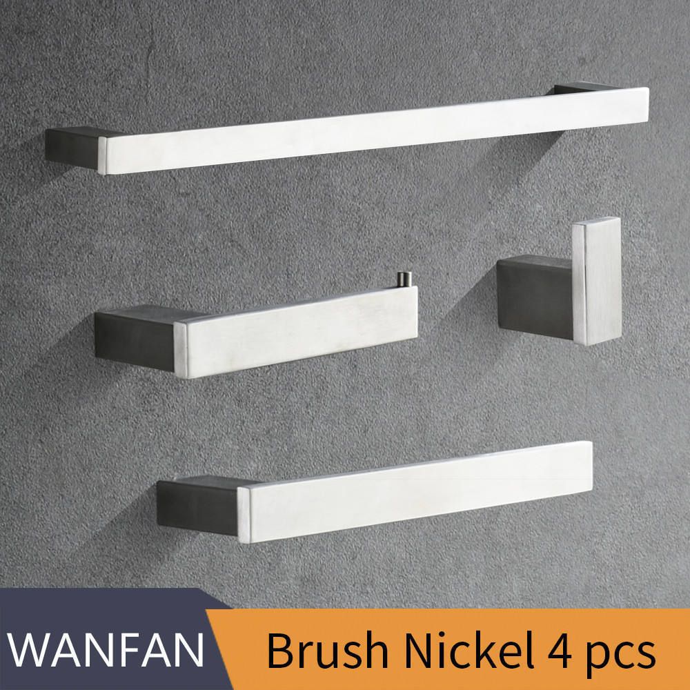 Brush Nickel 4 st