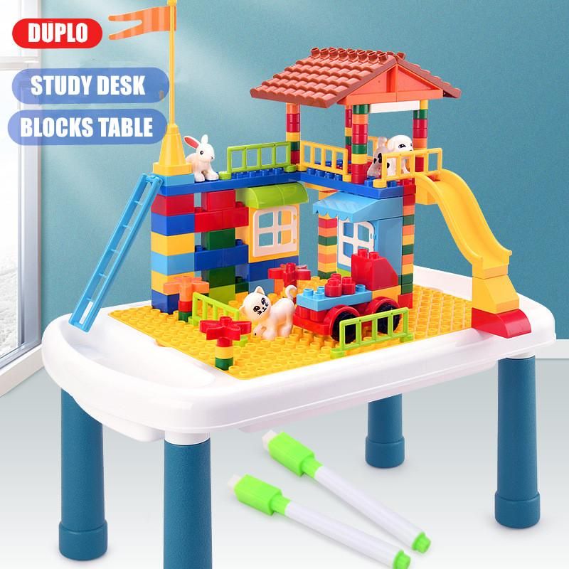 kids building block table