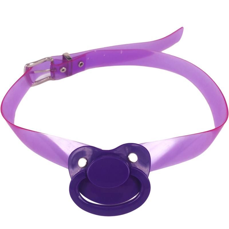 2020 Ddlg ABDL Gag Pacifier Adult Pacifier Plus Size Dummy Ddlg Baby Girl Silicone Abdl Gag Rose
